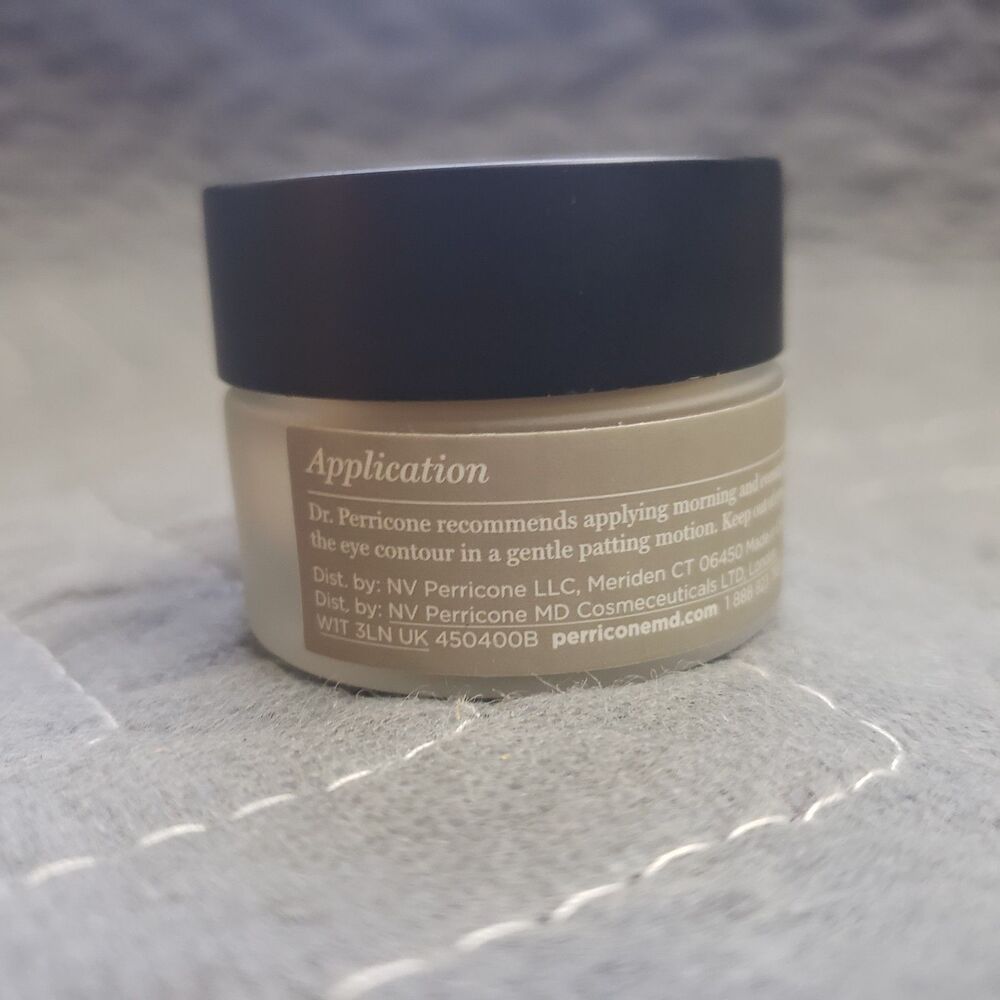 Perricone MD Cold Plasma Eye Cream Treatment 15ml 0.5 fl oz Sealed Inner Lid - Picture 2 of 4